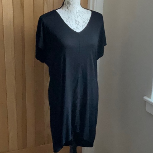 NWOT Beautiful Black Rayon Dress By Félicité. Size 2. - Picture 10 of 13